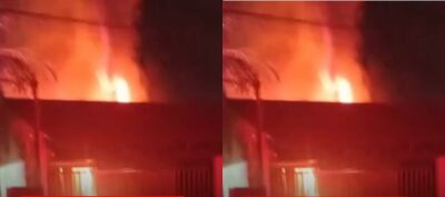 Imagem da notícia Paranaíba: Incêndio destrói casa e queima R$ 22 mil em espécie